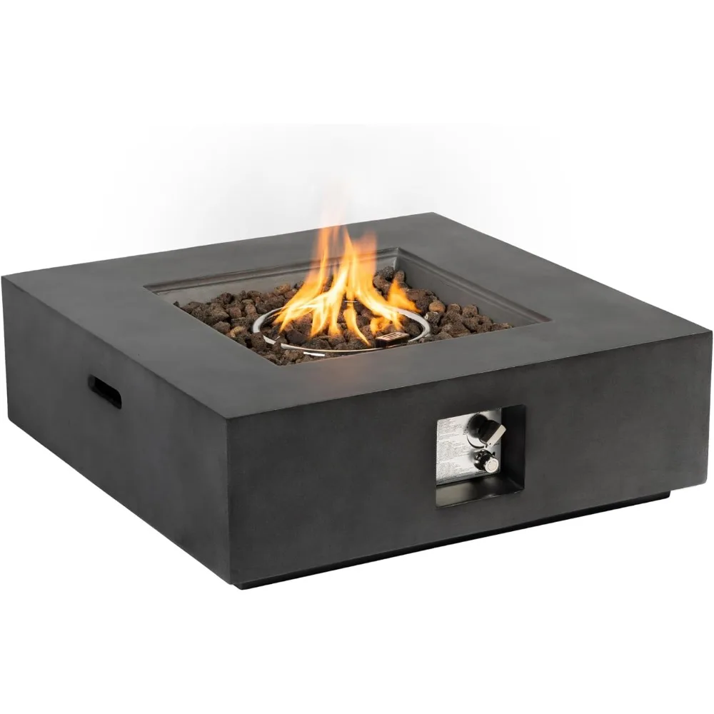 Fire Pit Bowl - 35-Inch Outdoor Propane Fire Pit Table,