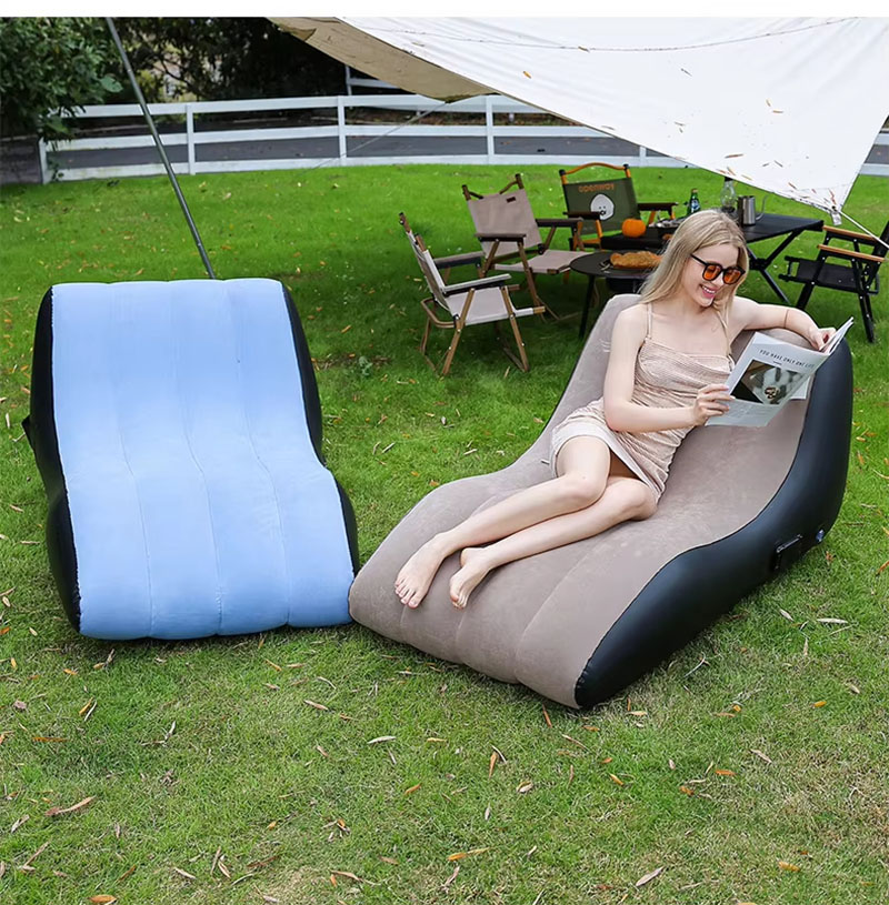 Inflatable Deck Chair , Inflat - đánh giá và giá Deck Chair Lounger