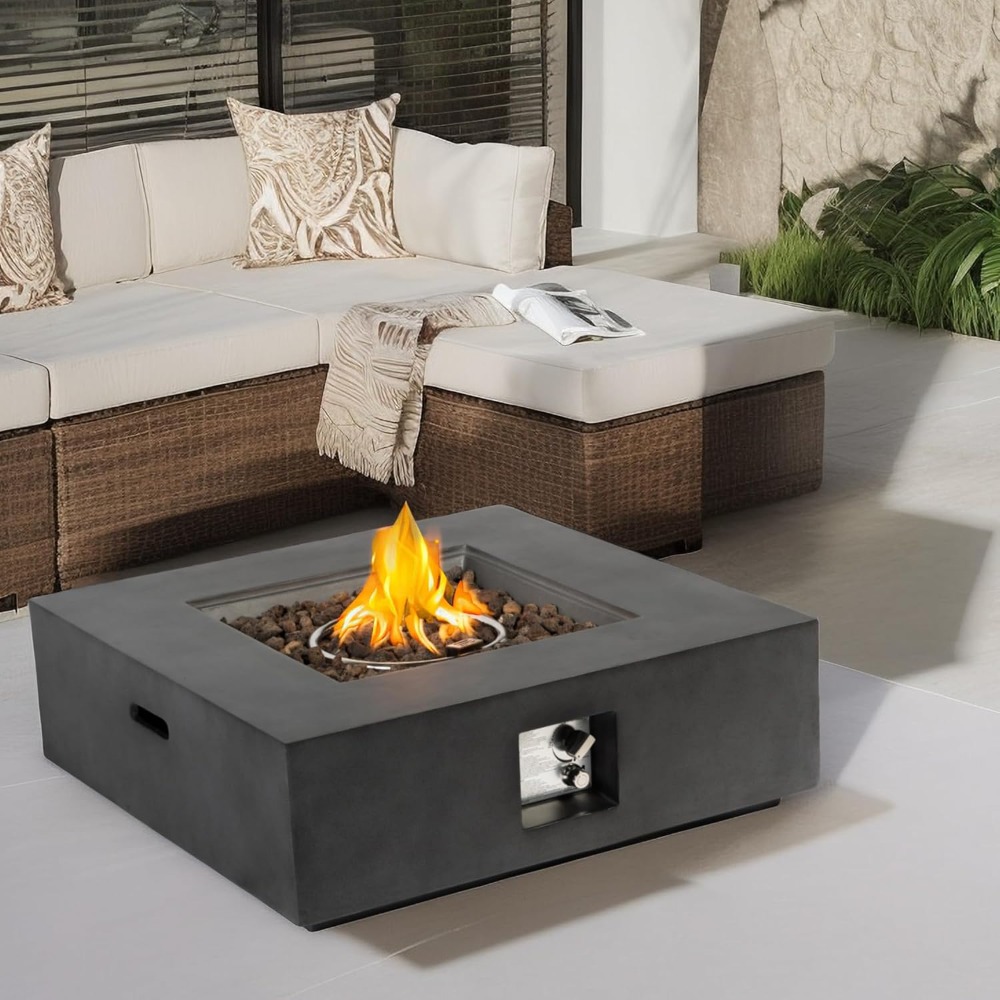 35-Inch Outdoor Propane Fire P - đánh giá và giá Fire Pit Bowl