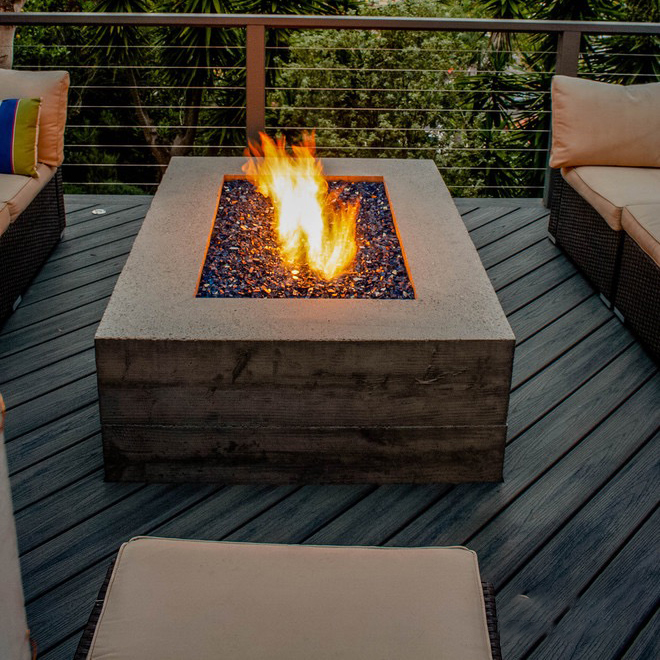 is-Modern Corten Steel Fire Pl - đánh giá và giá Outdoor Furniture With Fire Pit Table