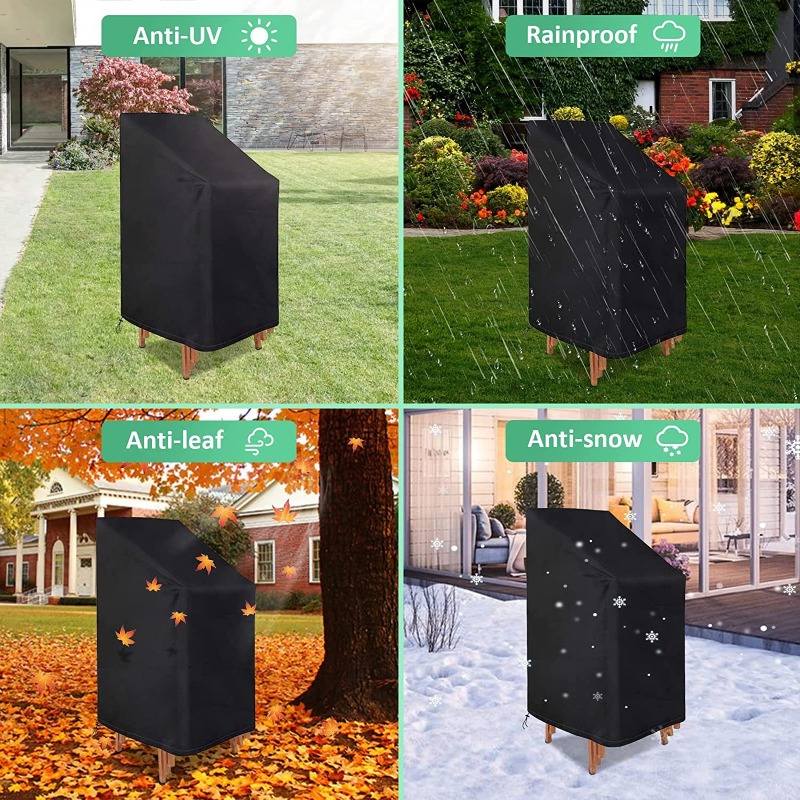 1/2/PCS Stacked Chair Dust Cov - đánh giá và giá Outdoor Furniture Protector