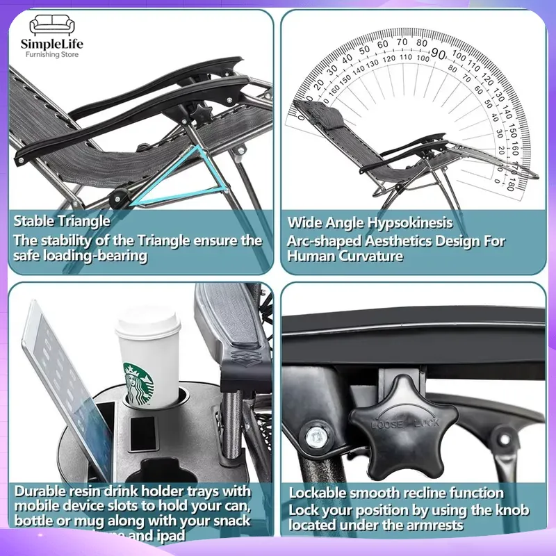 Infinite Zero Gravity Chair Ad - đánh giá và giá Deck Chair Lounger