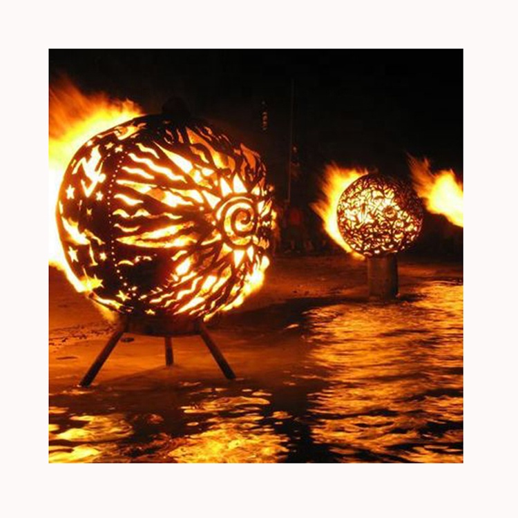 BBQ Fire Bowl Corten Steel Fir - đánh giá và giá Fire Pit Bowl