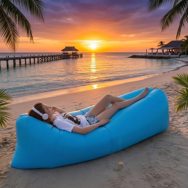 Portable Inflatable Air Sofa,  - đánh giá và giá Outdoor Furniture Small