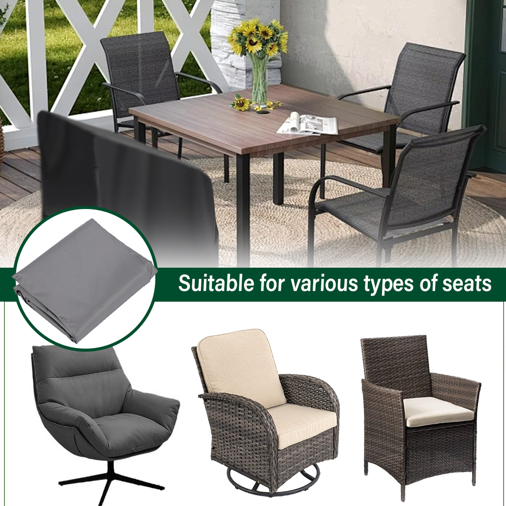 Stacked Chair Dust Cover Outdo - đánh giá và giá Outdoor Furniture Protector