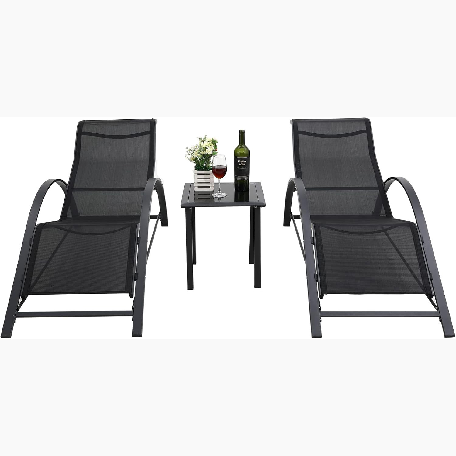 Patio Pool Chair Sun Lounger S - đánh giá và giá Deck Chair Lounger