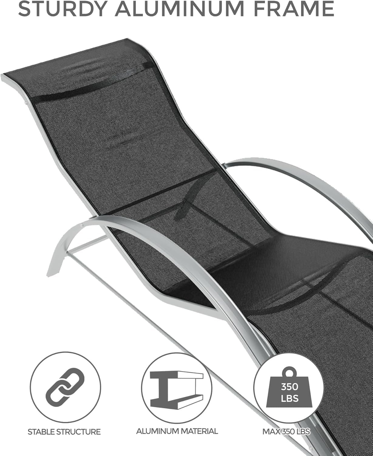 Patio Pool Chair Sun Lounger S - đánh giá và giá Deck Chair Lounger