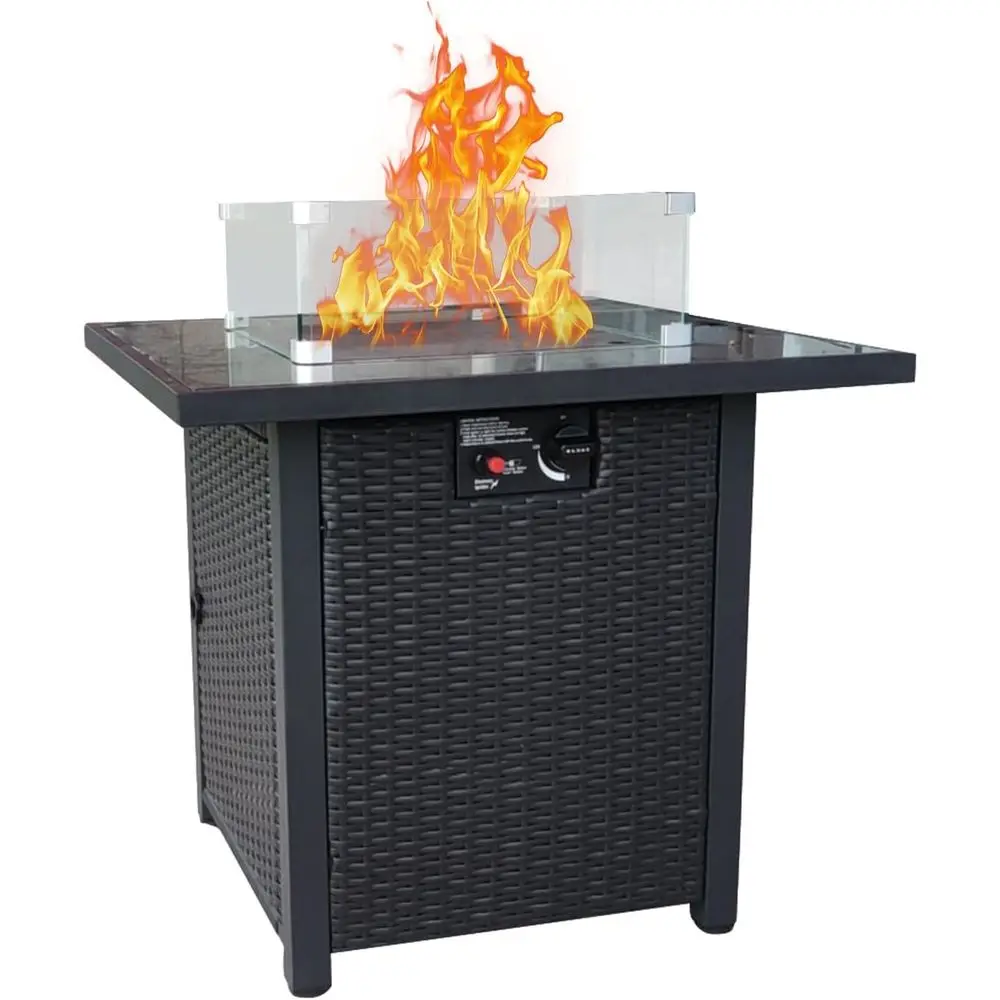 Wicker Outdoor Patio Furniture - đánh giá và giá Outdoor Furniture With Fire Pit Table