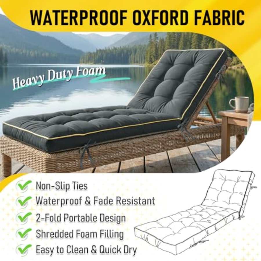 x21 Folding Chaise Lounge Cush - đánh giá và giá Deck Chair Lounger