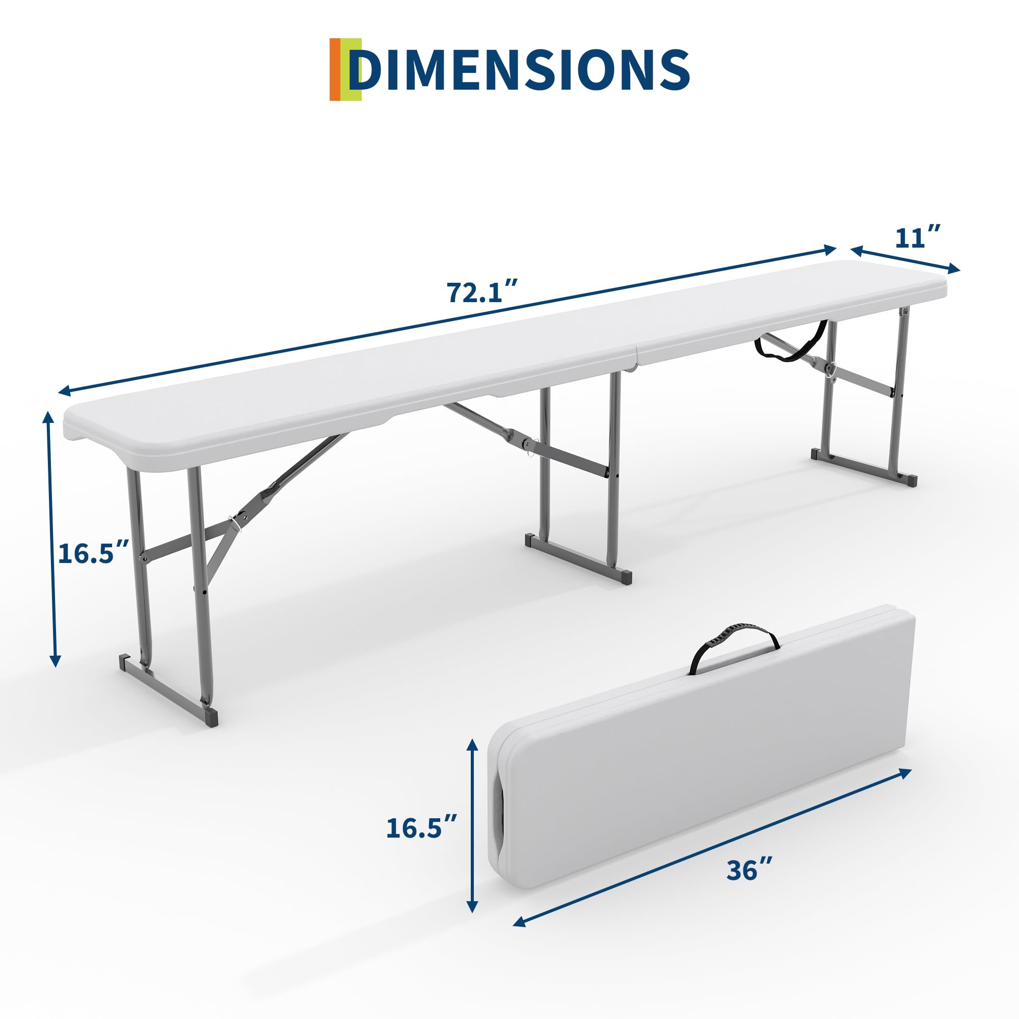 2-Pack 6ft Folding Outdoor Ben - đánh giá và giá Outdoor Furniture Plans