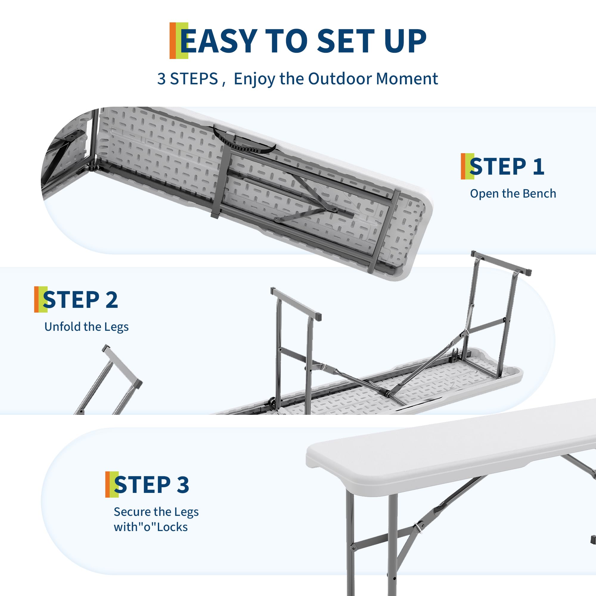 2-Pack 6ft Folding Outdoor Ben - đánh giá và giá Outdoor Furniture Plans