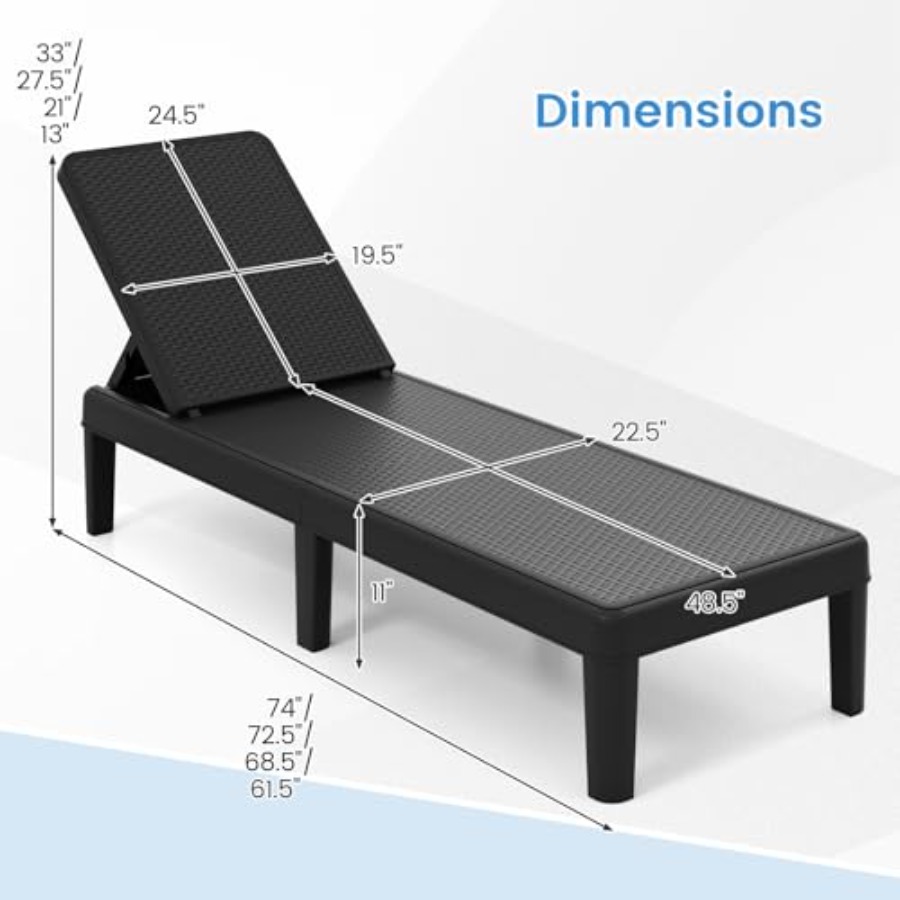 Outdoor chaise lounger chair s - đánh giá và giá Deck Chair Lounger