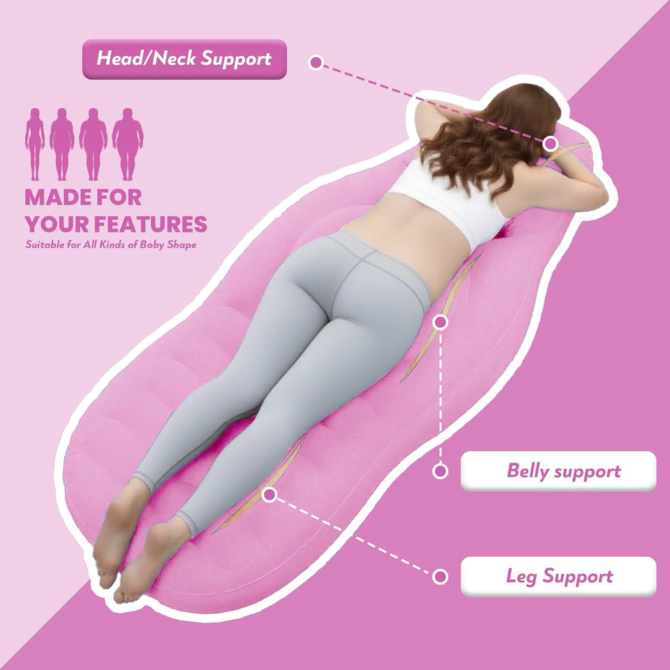 Inflatable Pregnancy Pillow Yo - đánh giá và giá Outdoor Furniture Cushions