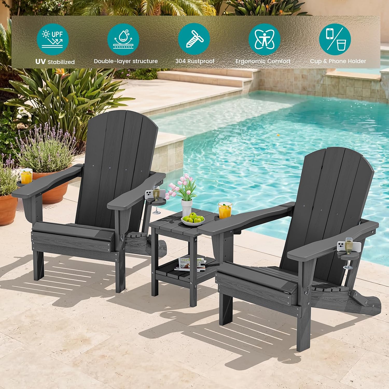 Outdoor Folding Chairs Set Of  - đánh giá và giá Deck Chair Lounger
