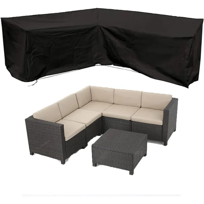 Anti-UV L-shaped Outdoor Sofa  - đánh giá và giá Outdoor Furniture Durable