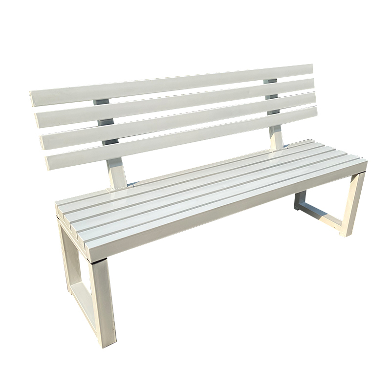 Internet celebrity White bench - đánh giá và giá Outdoor Furniture Green