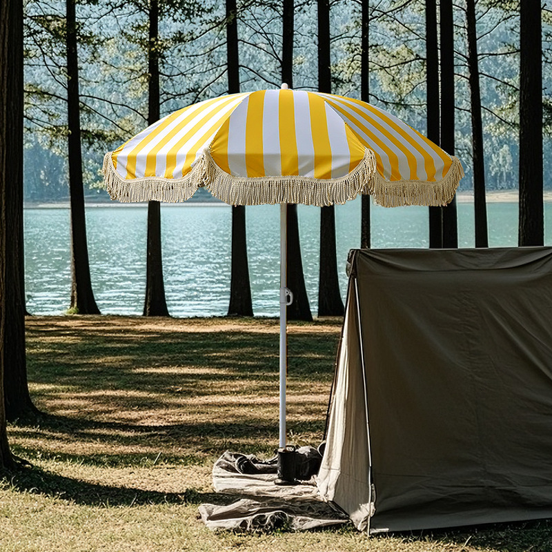 1-piece decorative tassel beac - đánh giá và giá Outdoor Furniture Yellow