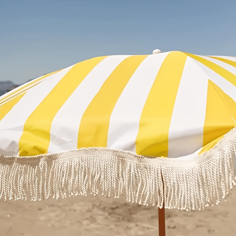1-piece decorative tassel beac - đánh giá và giá Outdoor Furniture Yellow