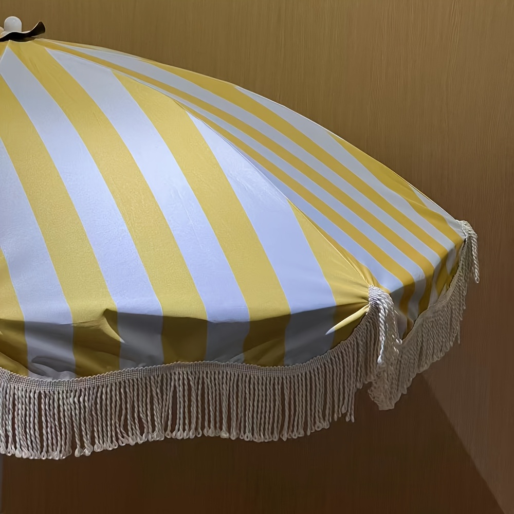 1-piece decorative tassel beac - đánh giá và giá Outdoor Furniture Yellow