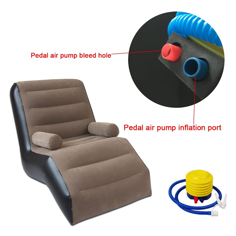 Folding Lazy Sofa,Inflatable L - đánh giá và giá Outdoor Furniture Small