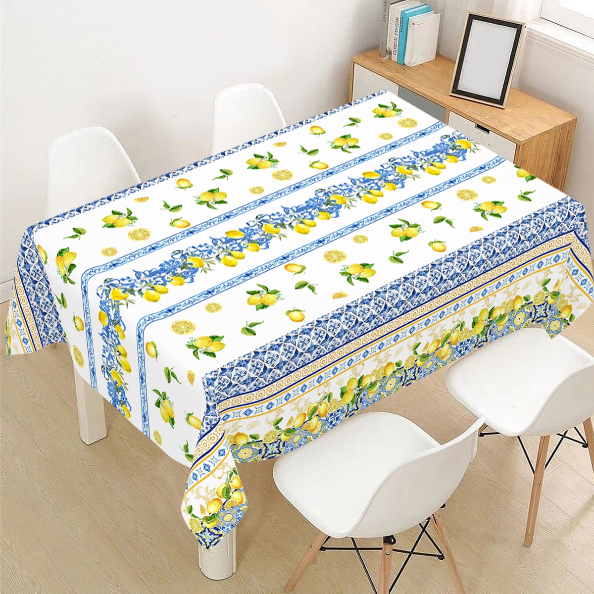 Yellow Lemon Stripe Rectangle  - đánh giá và giá Outdoor Furniture Yellow