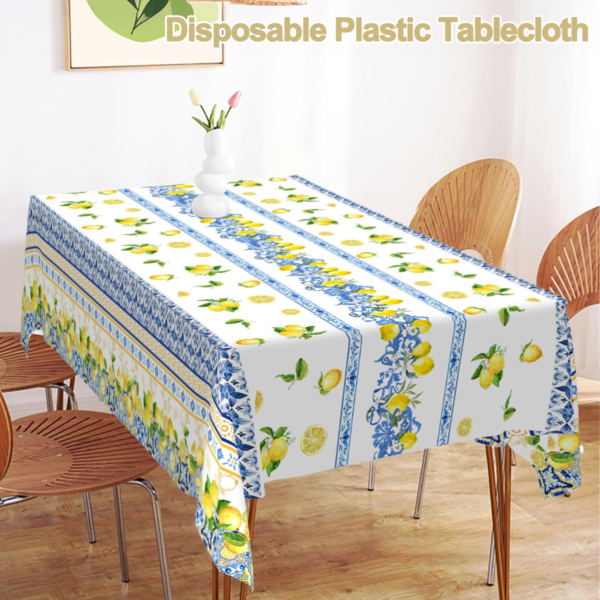 Yellow Lemon Stripe Rectangle  - đánh giá và giá Outdoor Furniture Yellow