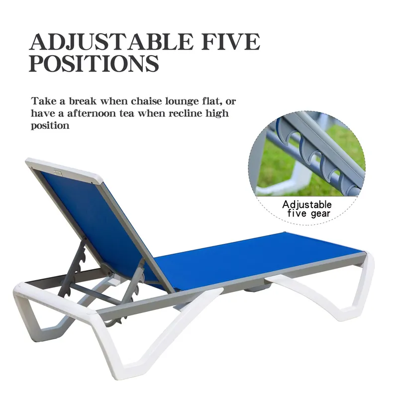 Modern Aluminum Adjustable Lou - đánh giá và giá Deck Chair Lounger