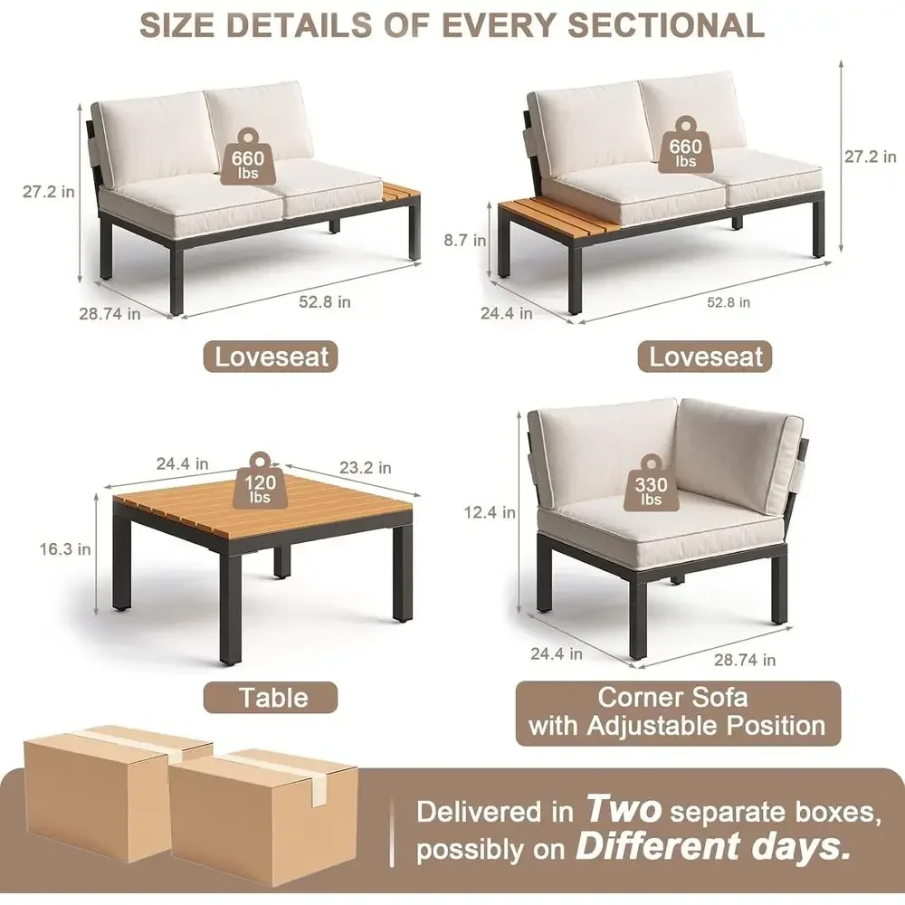 5-Person Outdoor Patio Furnitu - đánh giá và giá Outdoor Furniture Durable