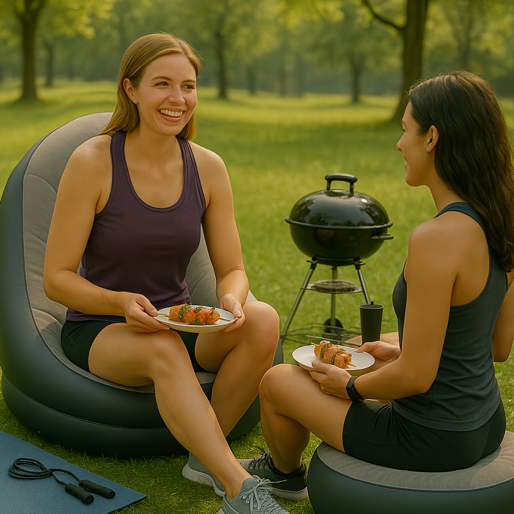 Inflatable Recliner Foldable I - đánh giá và giá Outdoor Furniture Small