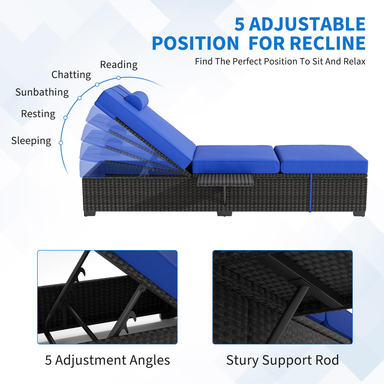 Outdoor Chaise Lounge Chairs S - đánh giá và giá Deck Chair Lounger